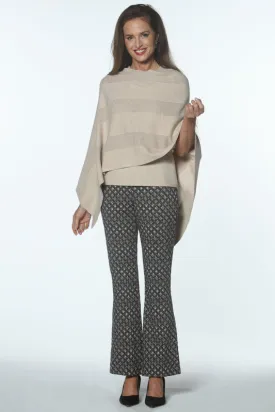 ABSTRACT FLARE LEG PANT