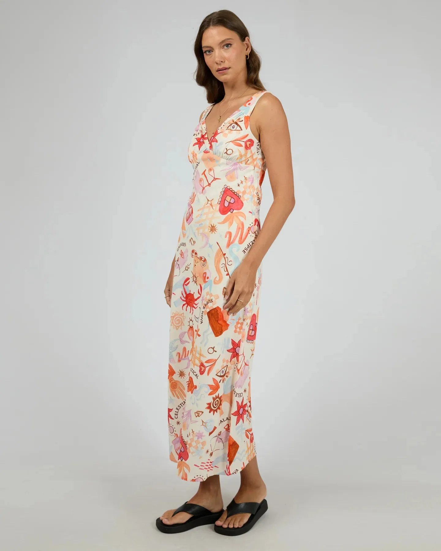 ALL ABOUT EVE Tyra maxi dress - Vintage white