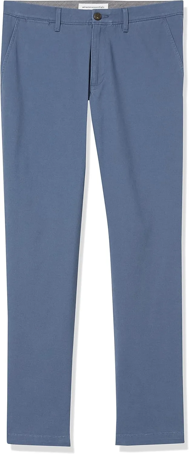 Amazon Essentials Men's Athletic-Fit Casual Stretch Chino Pant (Available in Big & Tall)