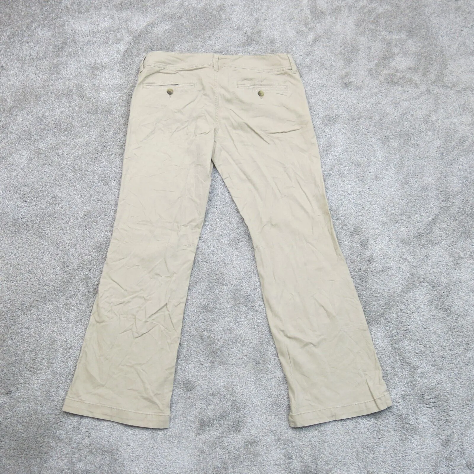 American Eagle Outfitters Mens Chino Pants Stretch Mid Rise Outdoor Beige Sz 10