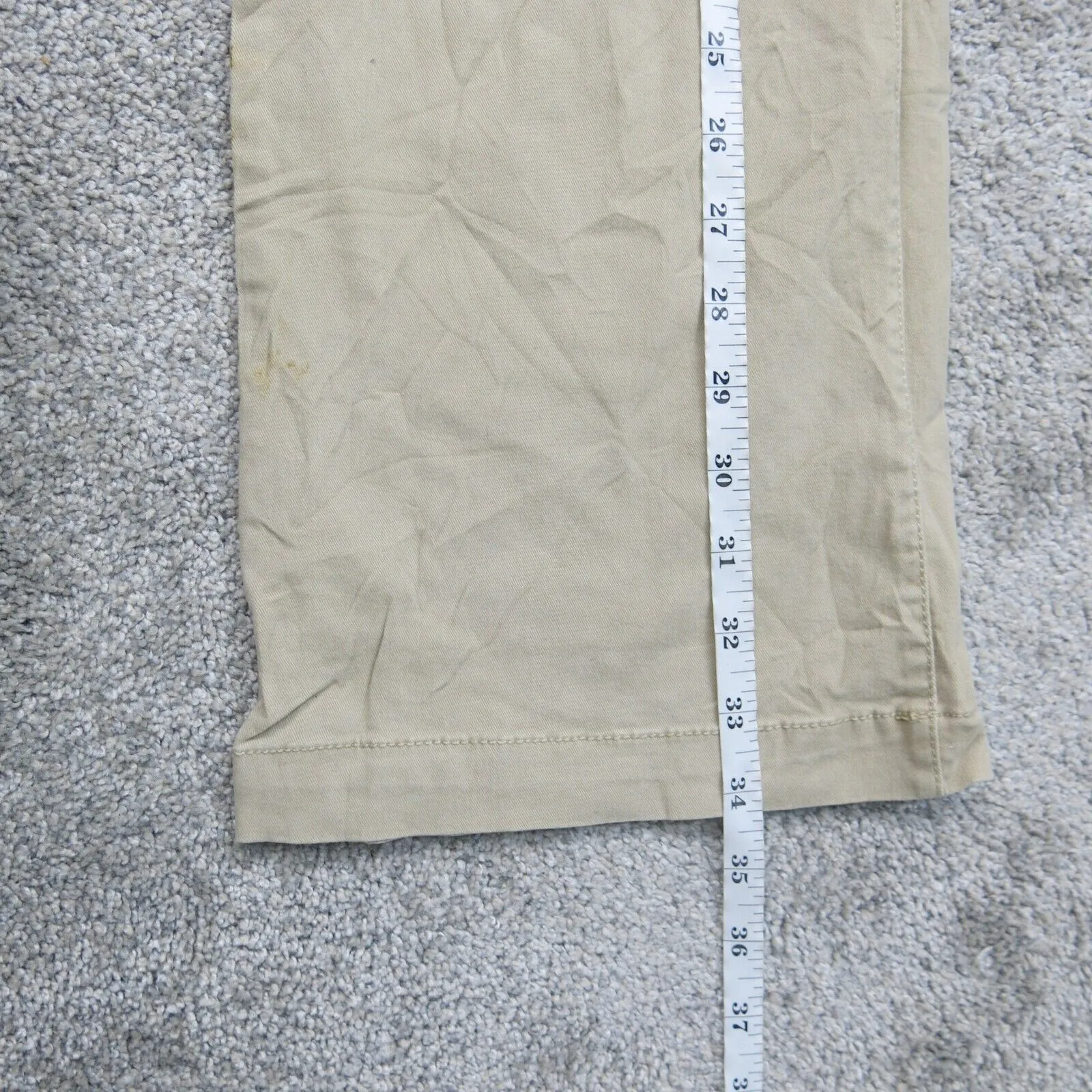 American Eagle Outfitters Mens Chino Pants Stretch Mid Rise Outdoor Beige Sz 10