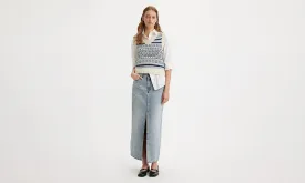 Ankle Column Split Skirt | Please Hold