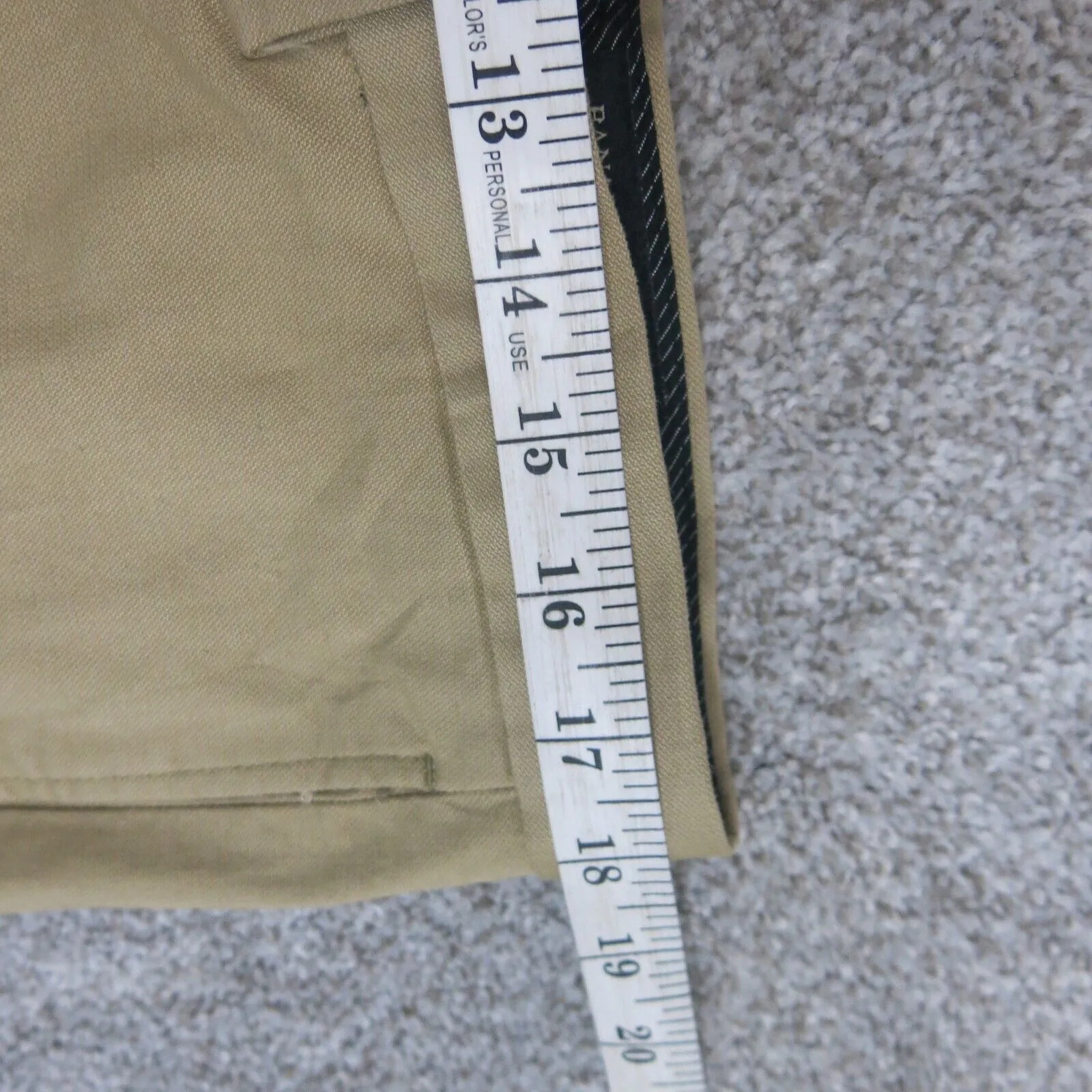 Banana Republic Mens Classic Aiden Fit Chino Pants Mid Rise Tan Size 35X30
