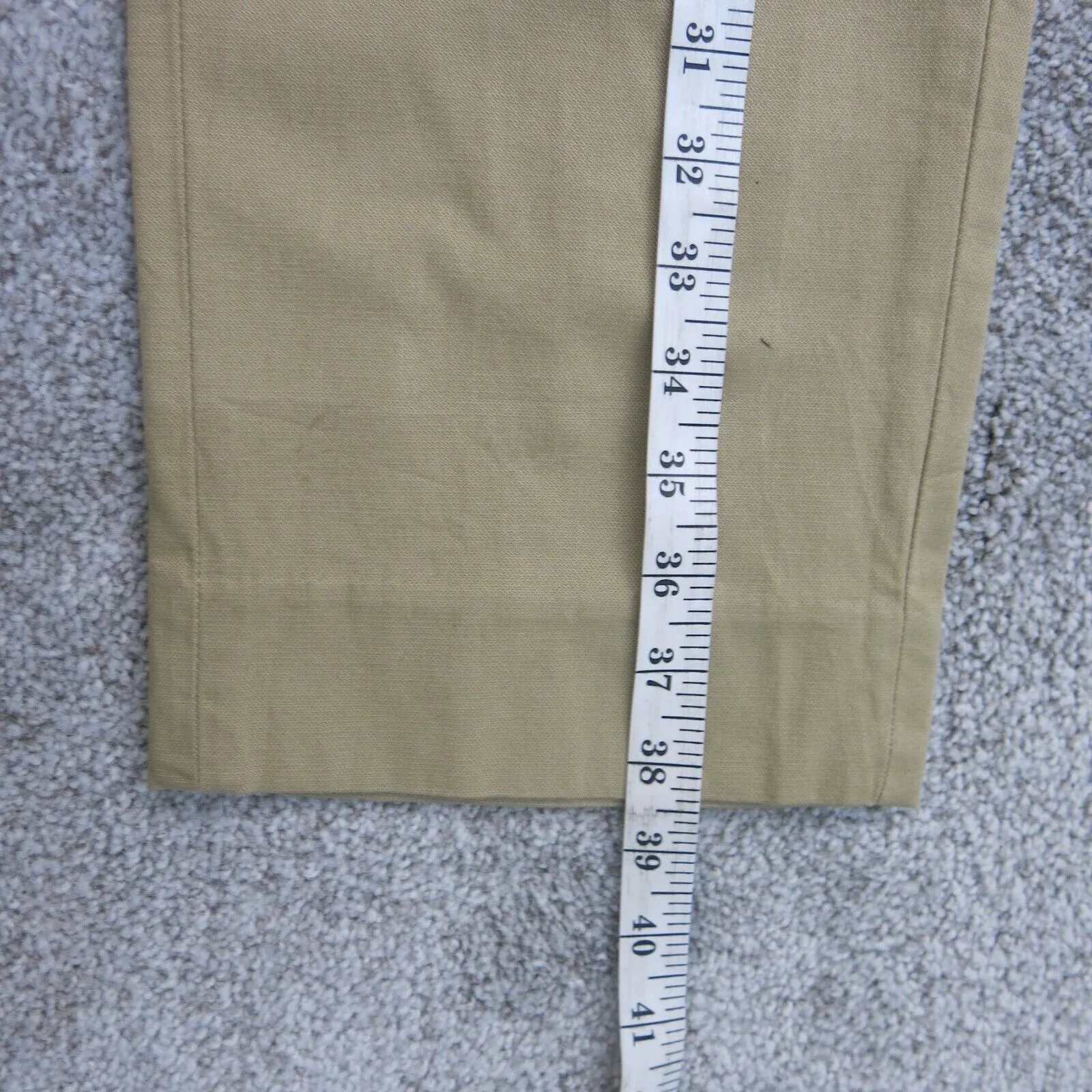 Banana Republic Mens Classic Aiden Fit Chino Pants Mid Rise Tan Size 35X30