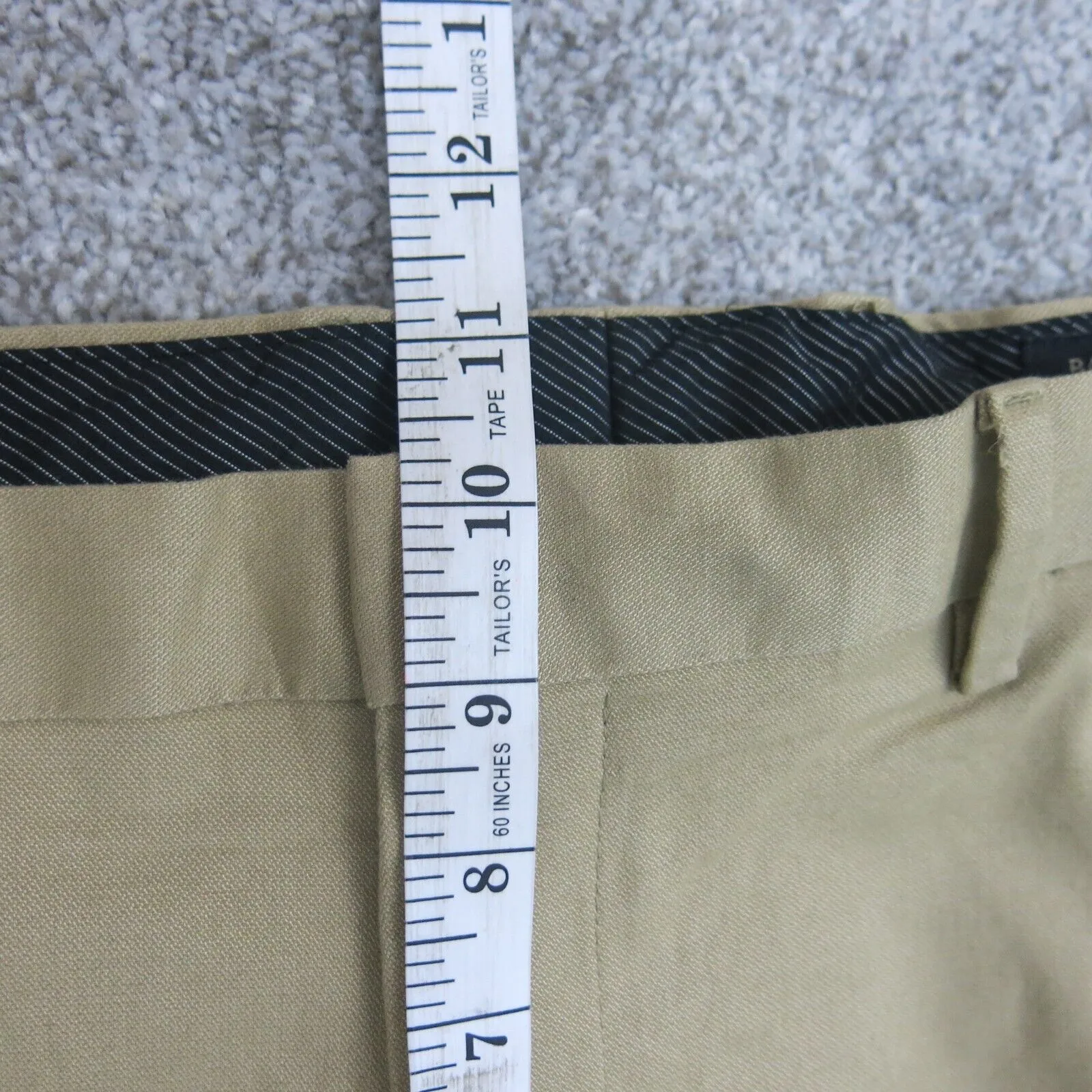 Banana Republic Mens Classic Aiden Fit Chino Pants Mid Rise Tan Size 35X30