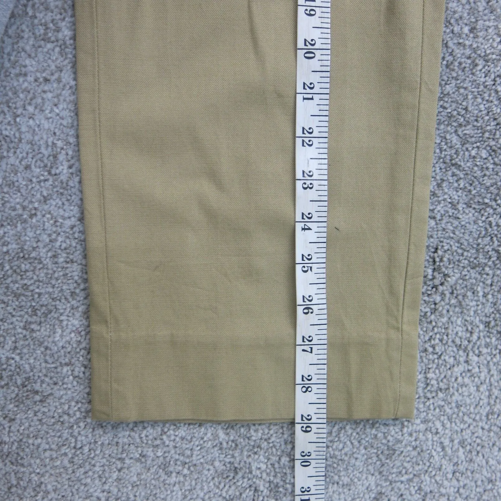 Banana Republic Mens Classic Aiden Fit Chino Pants Mid Rise Tan Size 35X30