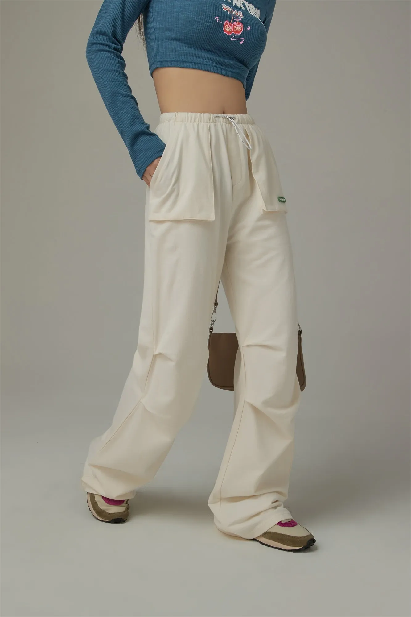 Banding Wide Training Pants