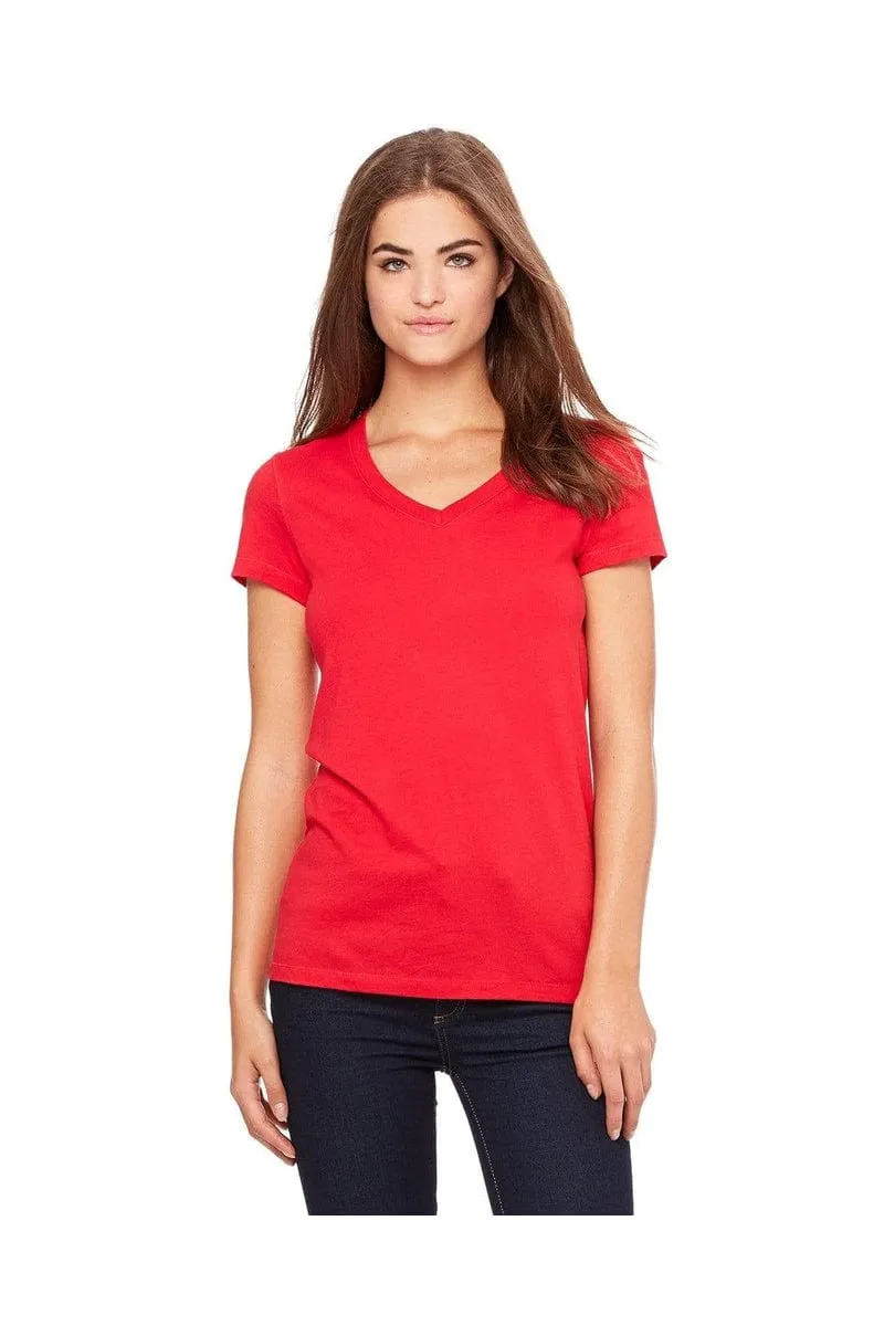 Bella Canvas B6005: Ladies' Jersey Short-Sleeve V-Neck T-Shirt