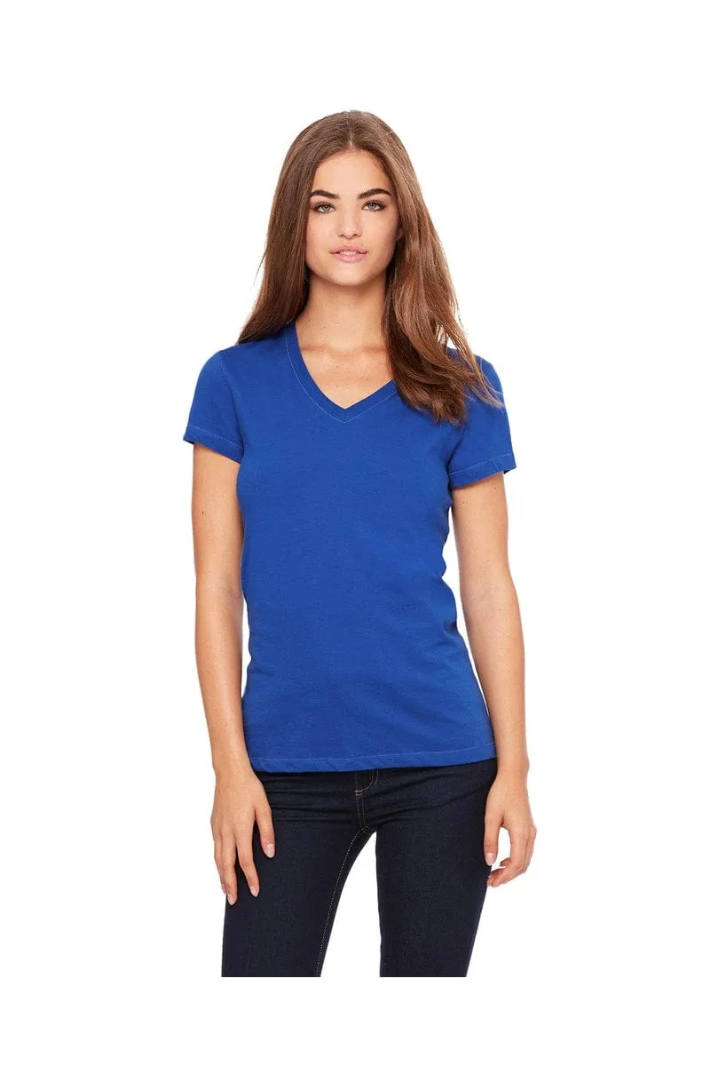 Bella Canvas B6005: Ladies' Jersey Short-Sleeve V-Neck T-Shirt