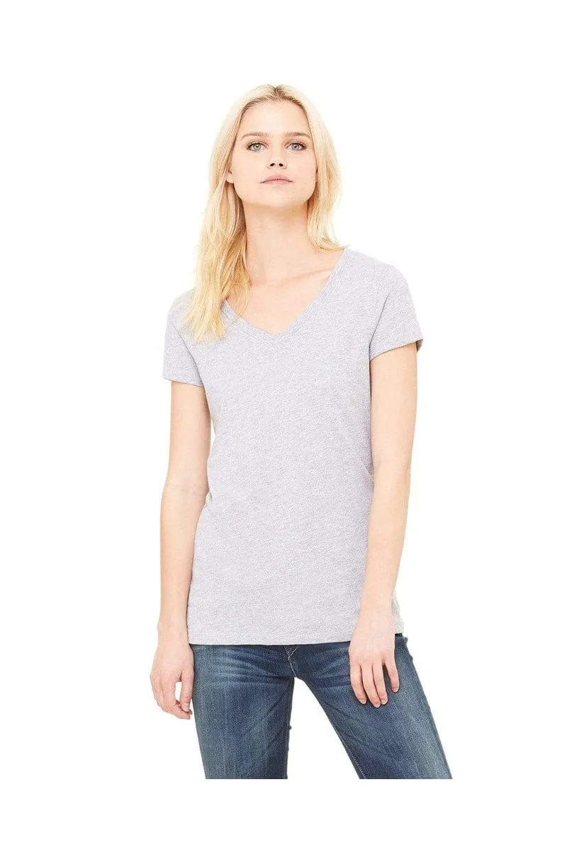 Bella Canvas B6005: Ladies' Jersey Short-Sleeve V-Neck T-Shirt