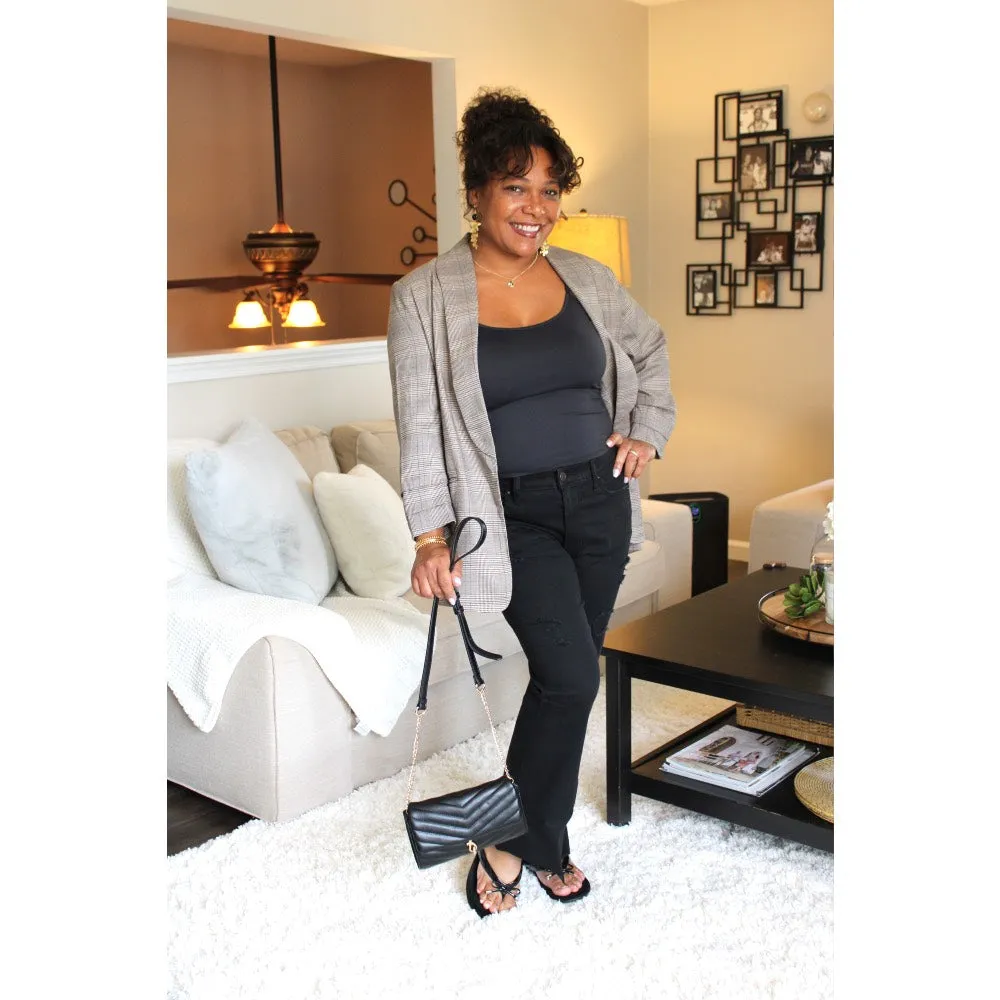 Black Flare Jeans