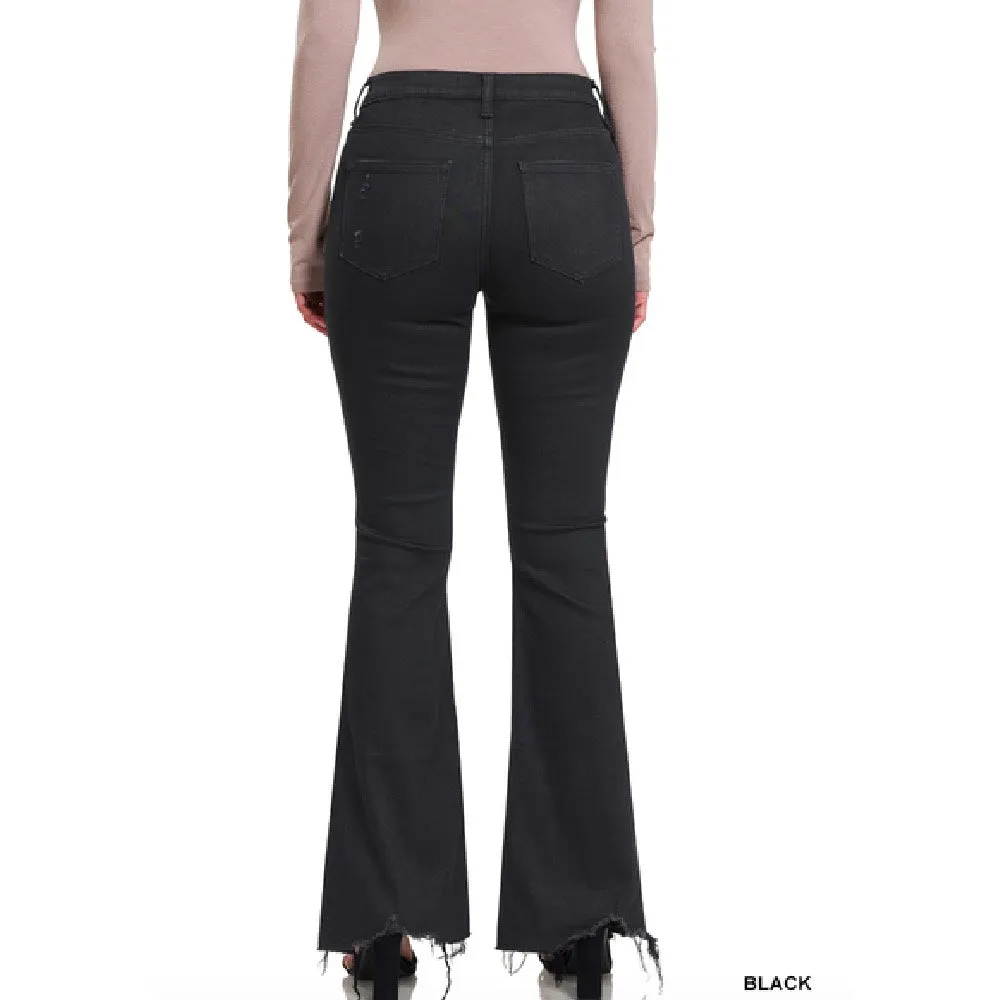 Black Flare Jeans