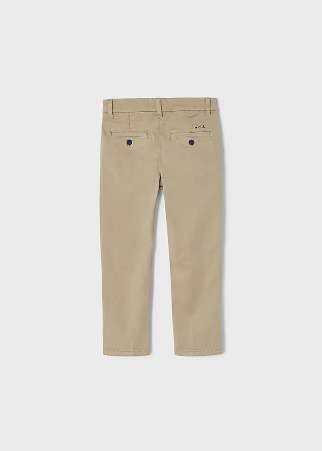 Boys Slim Chino Pants