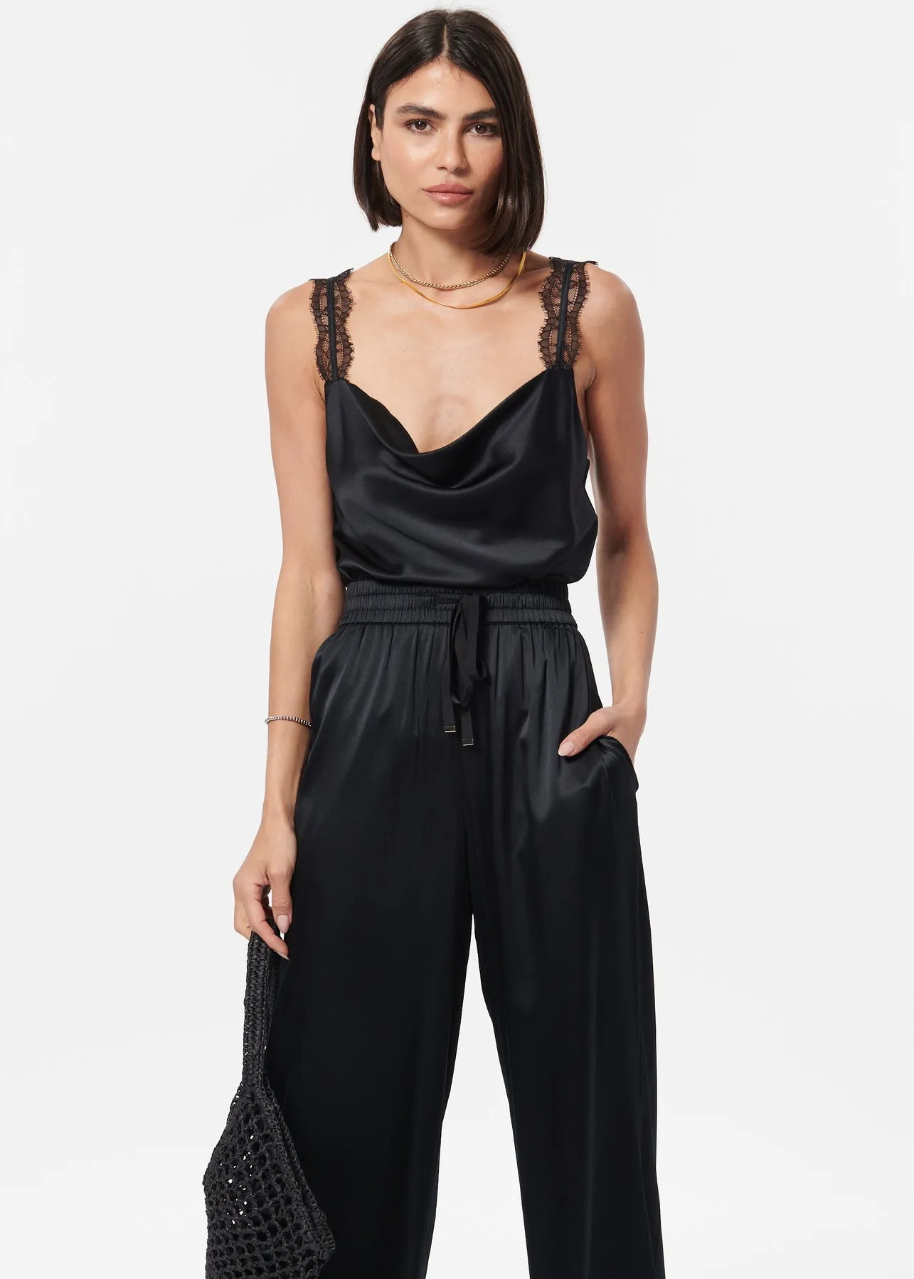 Cami NYC Florcita Camisole in Black