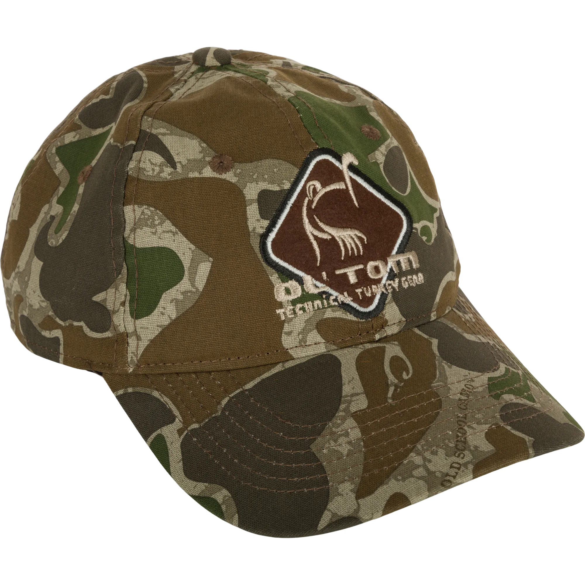 Camo Cotton Ol' Tom Diamond Logo Cap