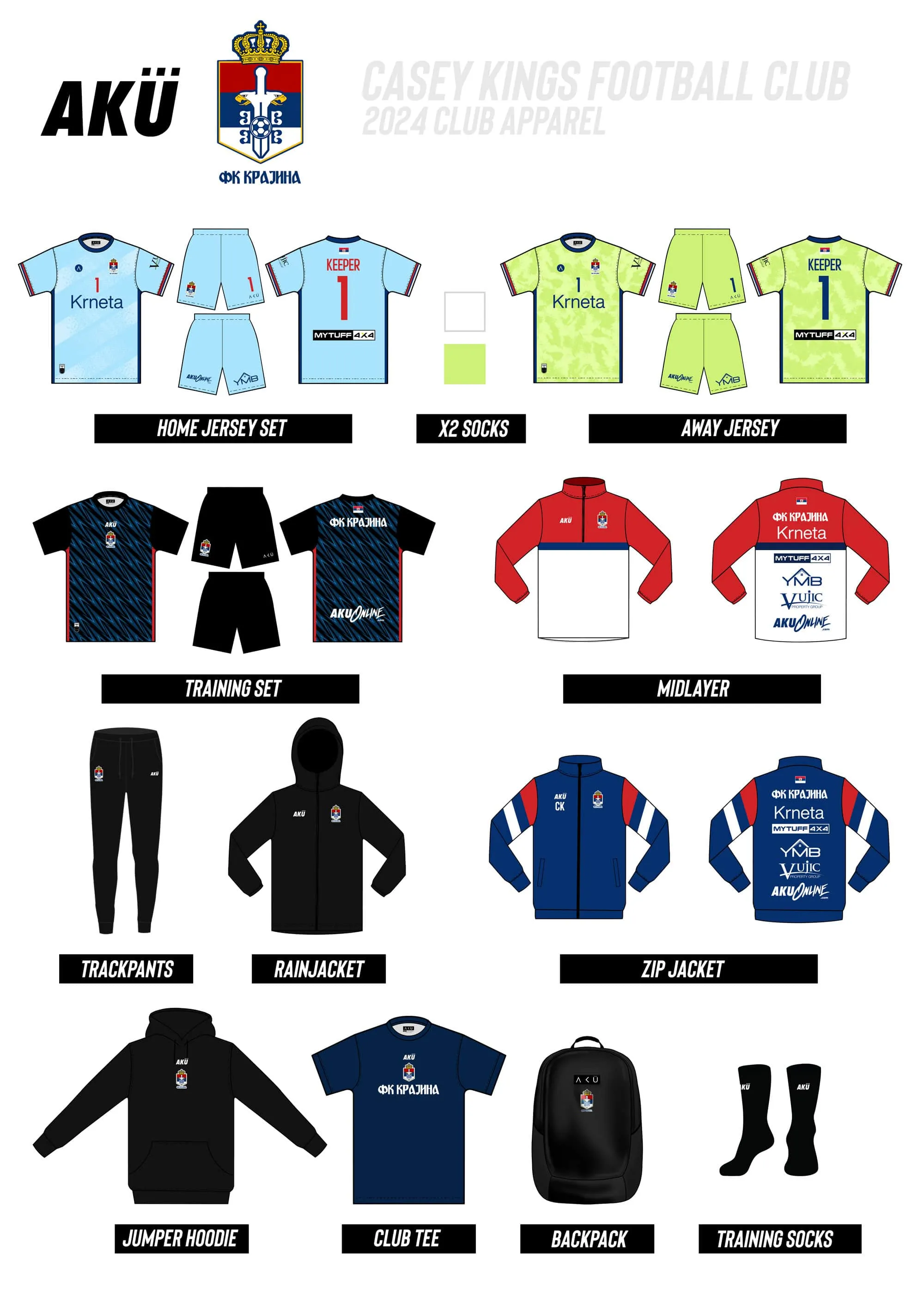 Casey Kings FC Package