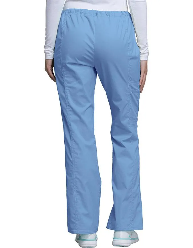 Cherokee Workwear Womens Drawstring Scrub Pants