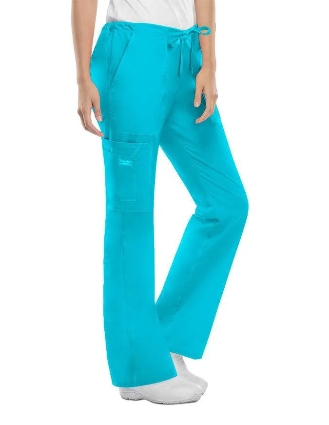 Cherokee Workwear Womens Drawstring Scrub Pants