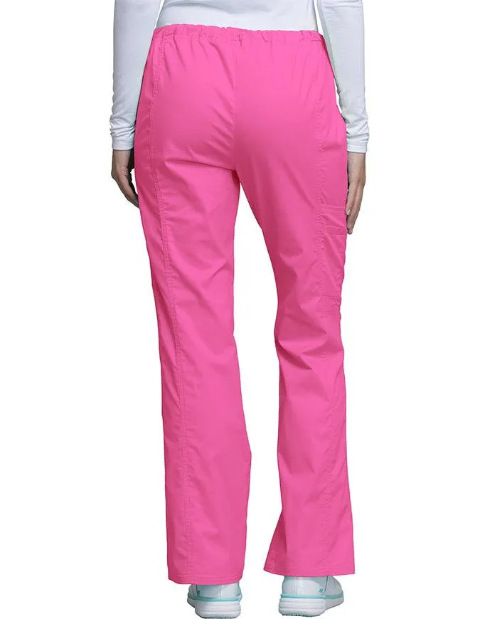 Cherokee Workwear Womens Drawstring Scrub Pants