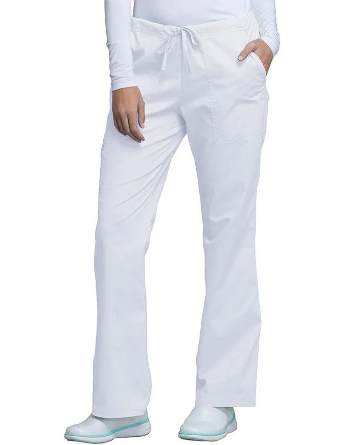 Cherokee Workwear Womens Drawstring Scrub Pants