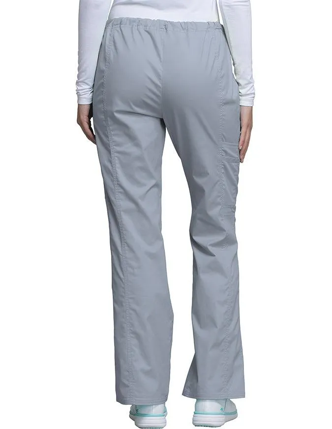Cherokee Workwear Womens Drawstring Scrub Pants