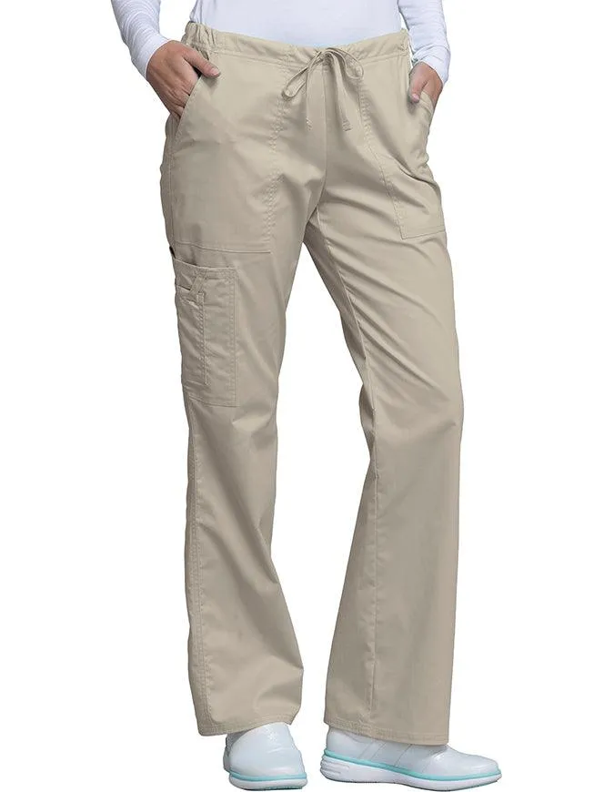 Cherokee Workwear Womens Drawstring Scrub Pants
