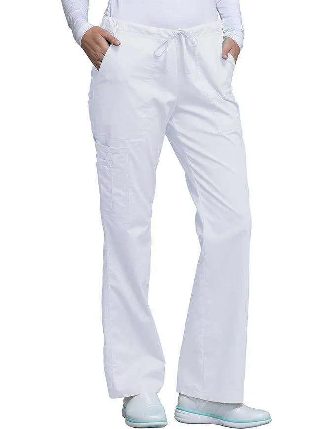Cherokee Workwear Womens Drawstring Scrub Pants