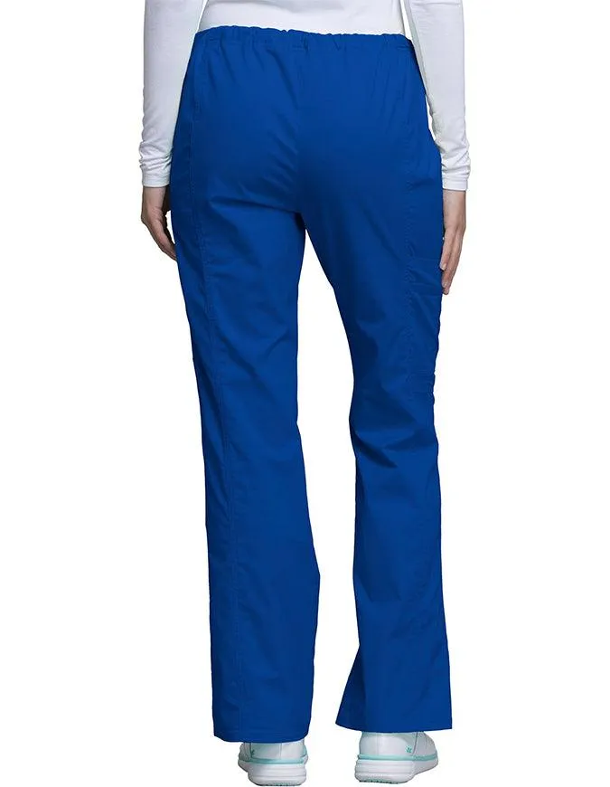 Cherokee Workwear Womens Drawstring Scrub Pants