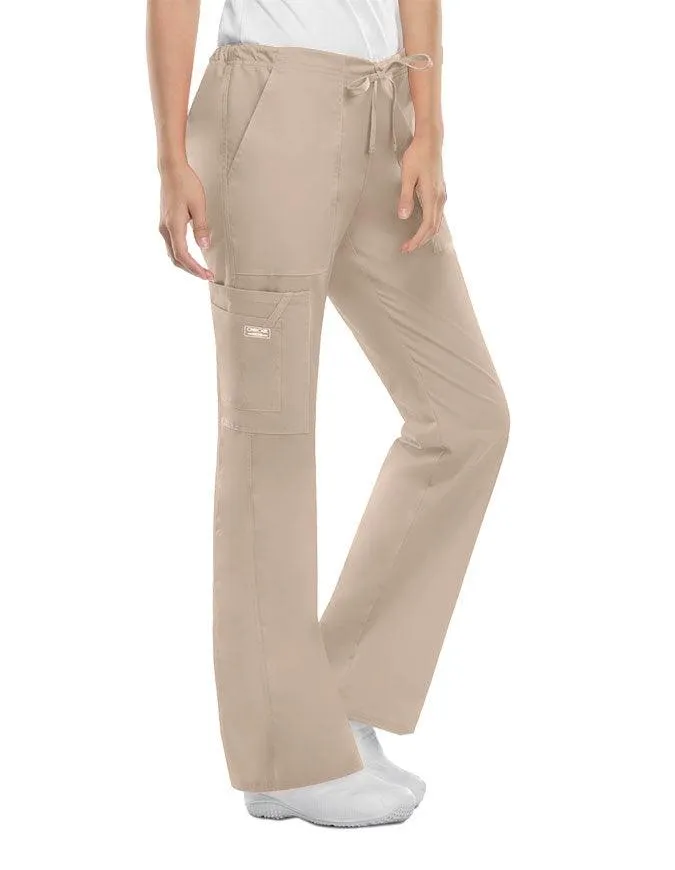 Cherokee Workwear Womens Drawstring Scrub Pants