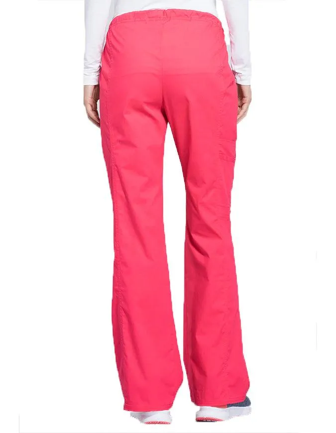 Cherokee Workwear Womens Drawstring Scrub Pants