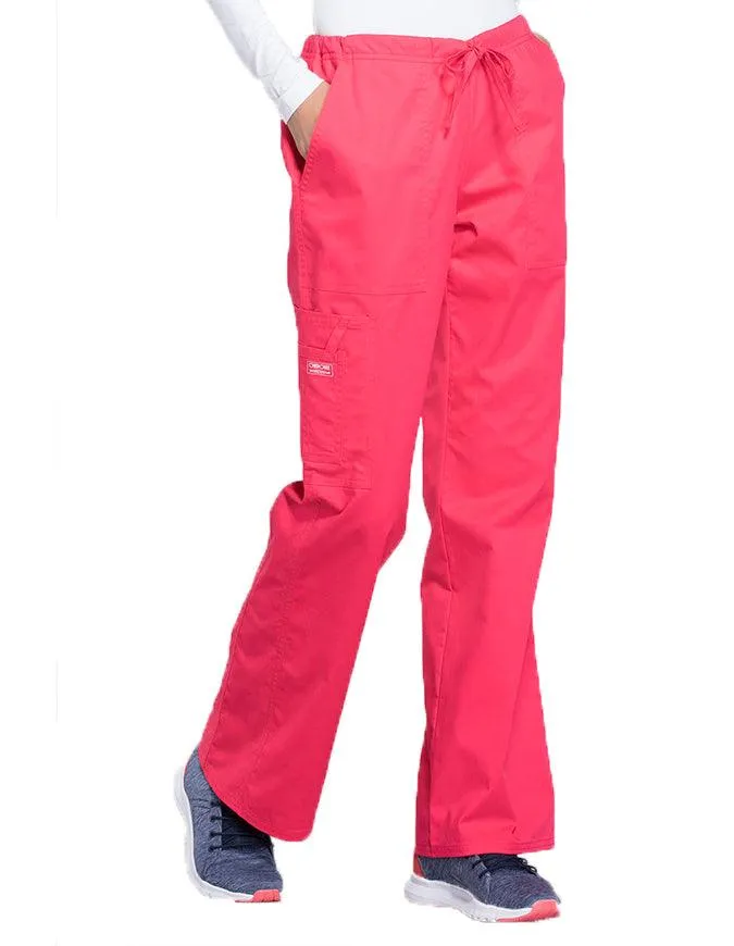 Cherokee Workwear Womens Drawstring Scrub Pants