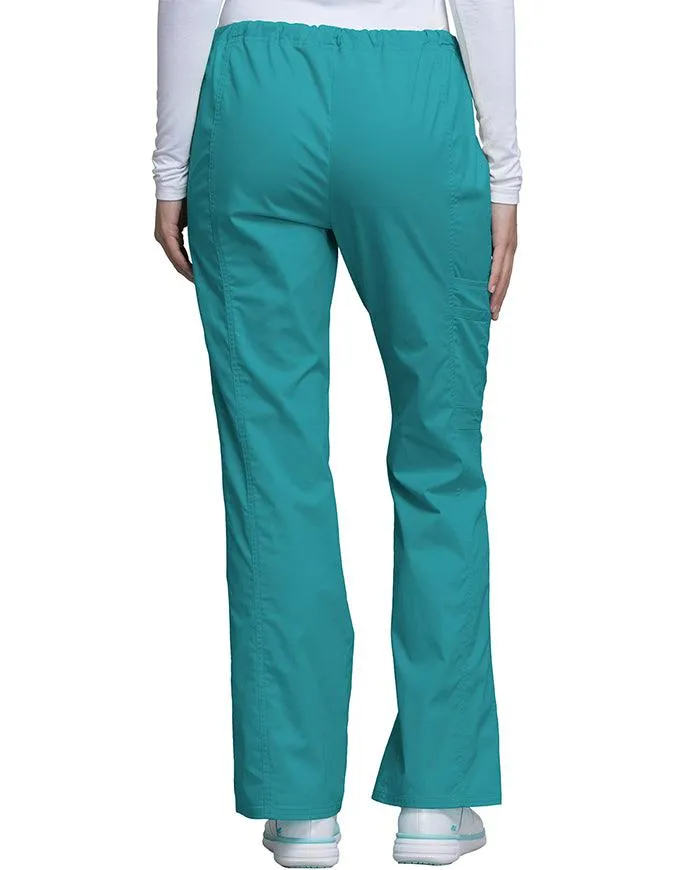 Cherokee Workwear Womens Drawstring Scrub Pants