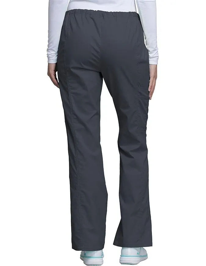 Cherokee Workwear Womens Drawstring Scrub Pants