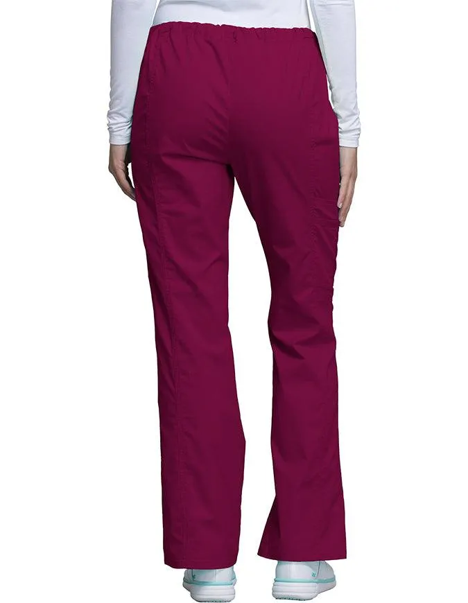 Cherokee Workwear Womens Drawstring Scrub Pants