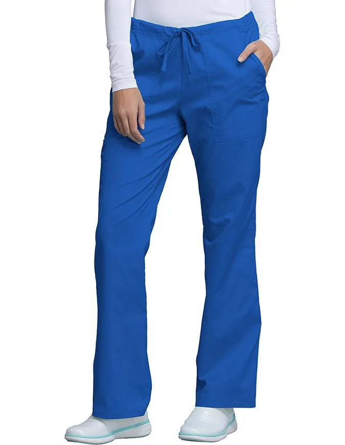 Cherokee Workwear Womens Drawstring Scrub Pants