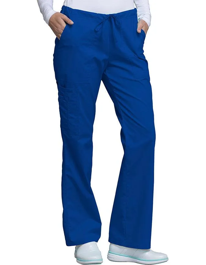 Cherokee Workwear Womens Drawstring Scrub Pants