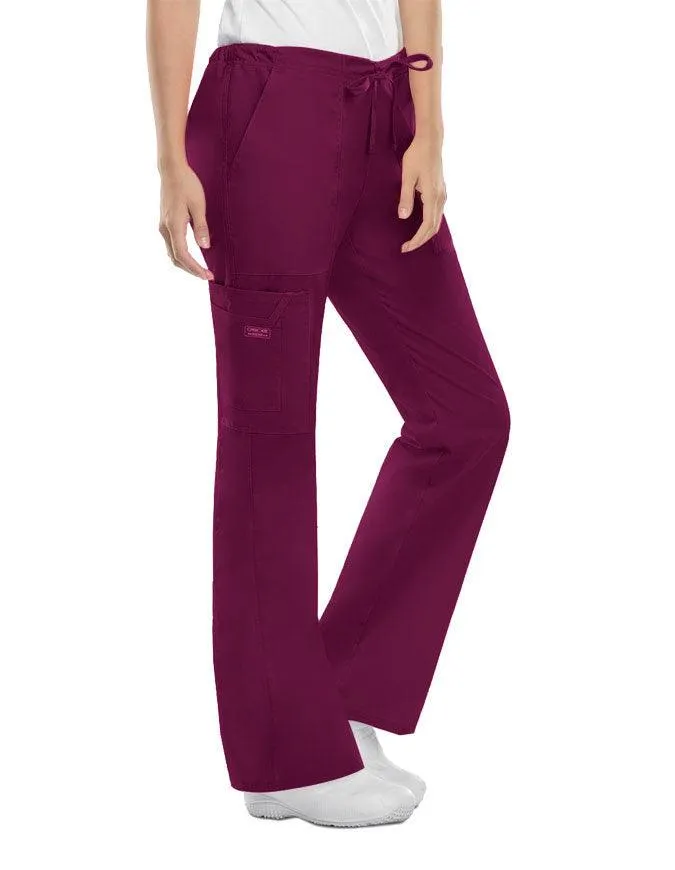 Cherokee Workwear Womens Drawstring Scrub Pants