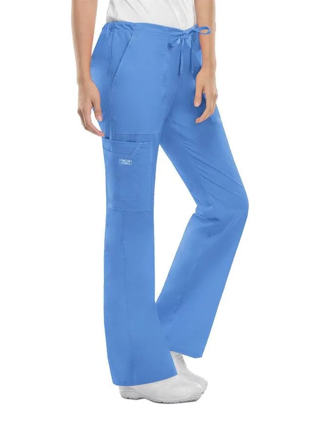 Cherokee Workwear Womens Drawstring Scrub Pants