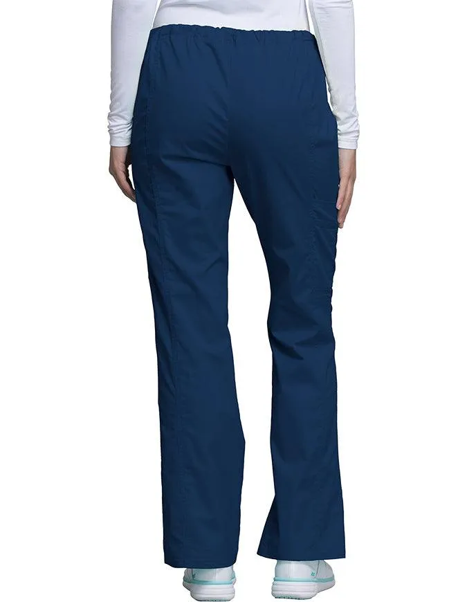 Cherokee Workwear Womens Drawstring Scrub Pants