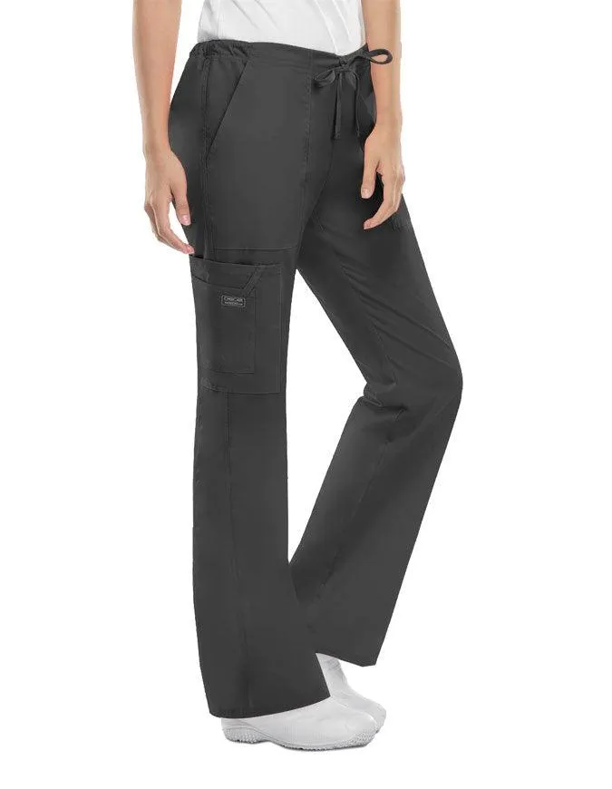 Cherokee Workwear Womens Drawstring Scrub Pants