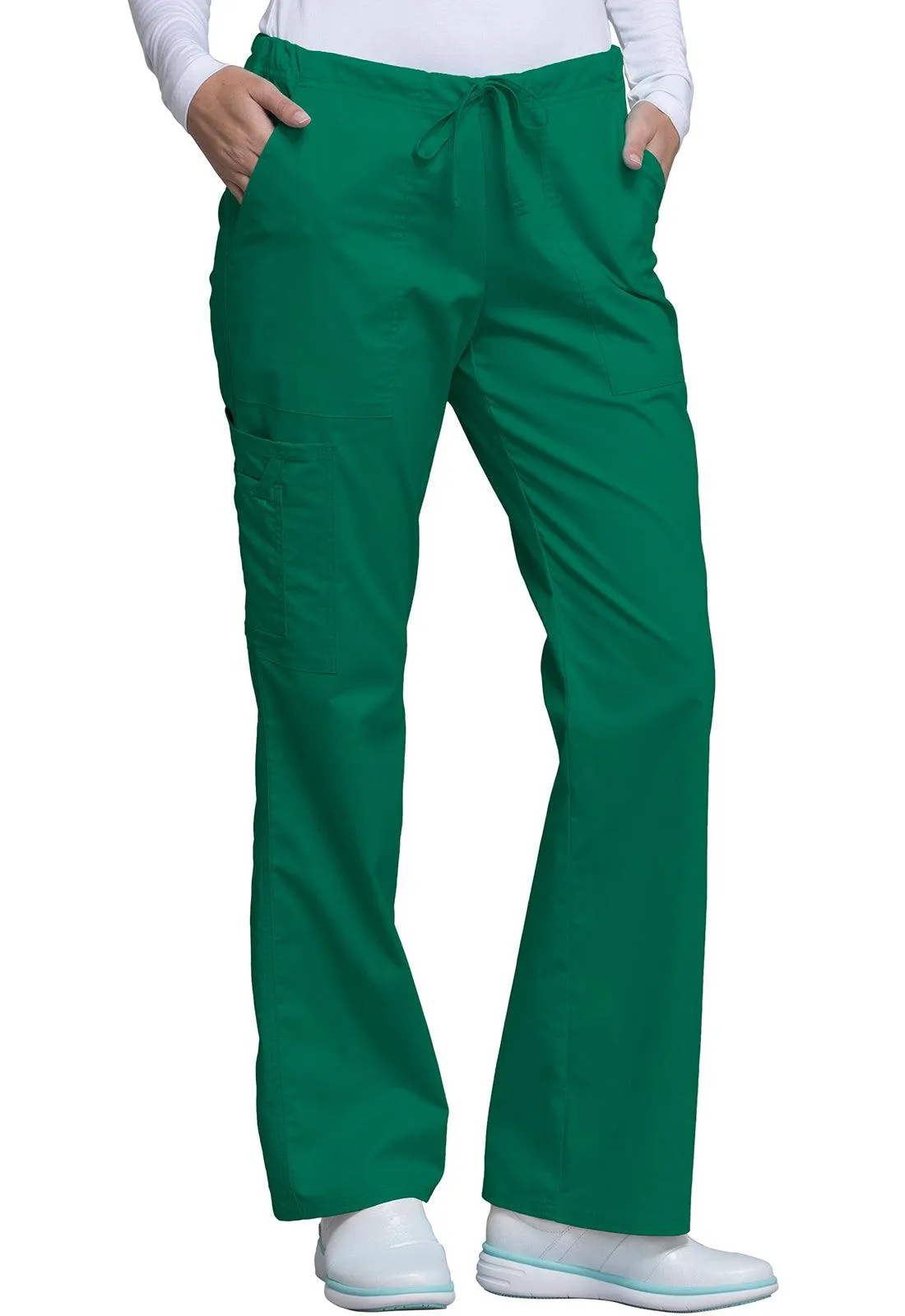 Cherokee Workwear Womens Drawstring Scrub Pants