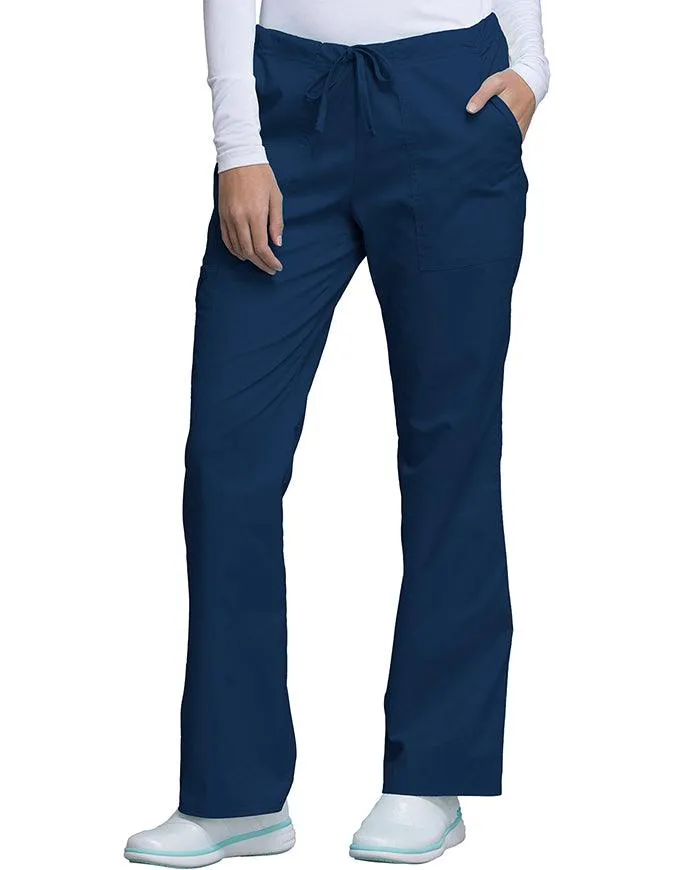 Cherokee Workwear Womens Drawstring Scrub Pants