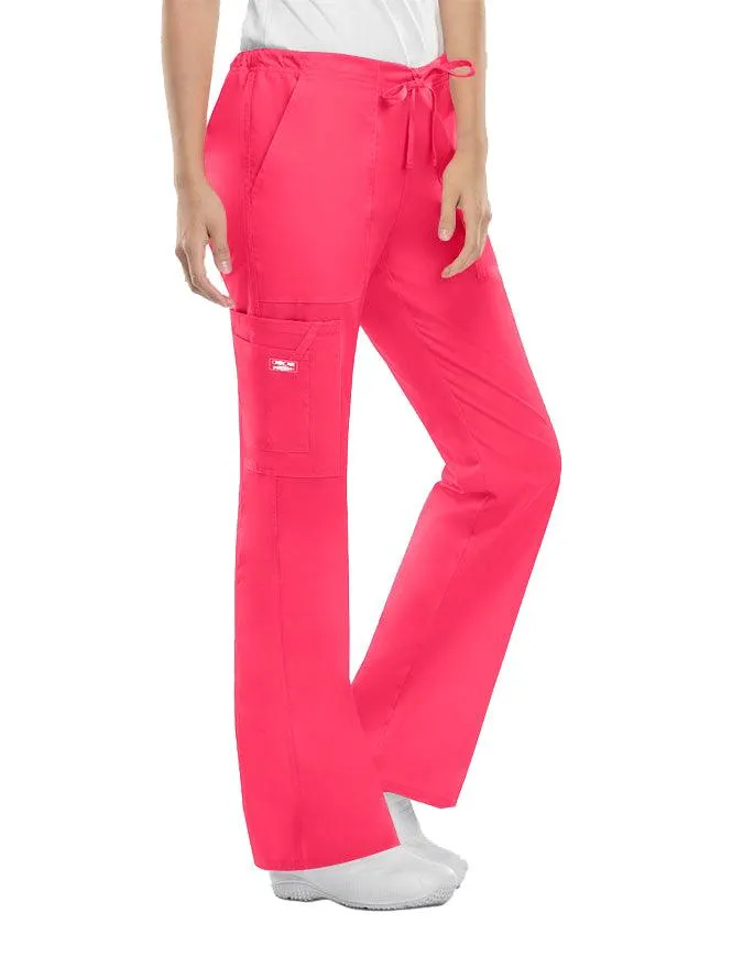 Cherokee Workwear Womens Drawstring Scrub Pants