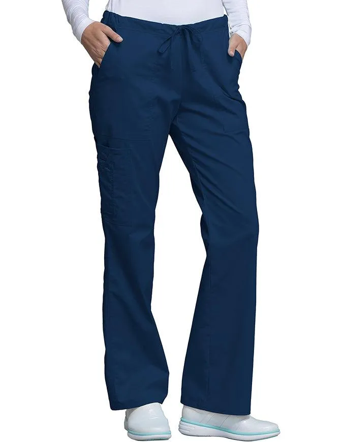 Cherokee Workwear Womens Drawstring Scrub Pants