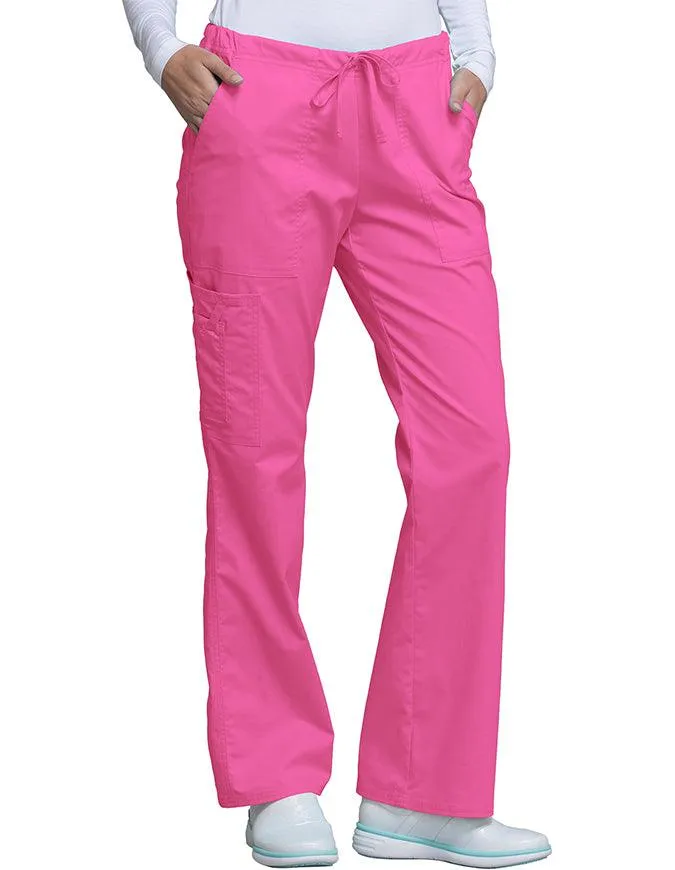 Cherokee Workwear Womens Drawstring Scrub Pants