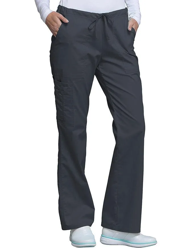 Cherokee Workwear Womens Drawstring Scrub Pants