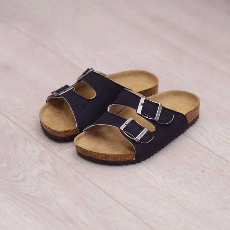 Children Cork Slippers Fashion Summer Sandals Kids Shoes