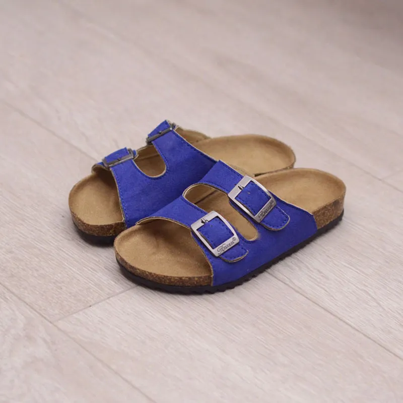 Children Cork Slippers Fashion Summer Sandals Kids Shoes