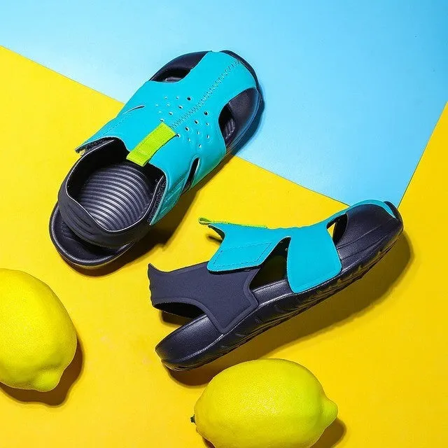 Children Functional Sandals Kids Fashion Airplane Shoes Summer New Baby Beach Shoes