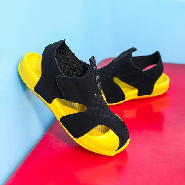 Children Functional Sandals Kids Fashion Airplane Shoes Summer New Baby Beach Shoes